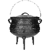 Afrikanischer Kessel, Gusseisen, 7 L - Safari - 2 ['gusseiserner Kessel', ' Lagerfeuerkessel', ' Zigeunerkessel', ' ungarischer Kessel', ' Gulasch aus dem Kessel', ' Grillen']