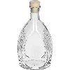 Bankett-Flasche 500 ml, mit Korken - 2 ['Flasche', ' Flaschen', ' Likörflasche', ' Schnapsflasche', ' Alkoholflasche', ' Glasflasche mit Korken', ' 500 ml Flasche mit Korken', ' Flaschen mit Korken', ' Set für Hochzeit', ' Flasche für Bankett']