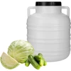 Fass Mixed Pickles - weiß, Griffe, 20 L - 3 ['Fass für Kohl', ' Einlegefass', ' Einlegefass', ' Silage', ' Kohl', ' Gurken', ' für Gurken', ' Steingut', ' Steingut mit Deckel', ' Fass mit Deckel']