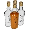 Flasche 0,5 L mit Schraubverschluss, Aufdruck "Likier domowy" - 4 St. - 3 