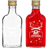 Flasche 200 ml mit Schraubverschluss, Aufdruck Weihnachtsrentier, 6 St. - 3 ['Flasche', ' Flaschen', ' Flasche mit Aufdruck', ' Weihnachtsflasche', ' Flasche für Weihnachten', ' Flasche für Liköre', ' Flasche für Selbstgebrannten', ' Flasche für Alkohol', ' Glasflasche mit Schraubverschluss', ' Flasche 200 ml mit Schraubverschluss', ' Flachmann-Flasche', ' Set für Weihnachten', ' Flasche unter den Weihnachtsbaum', ' edle Tropfen für Weihnachten', ' kleine dekorative Flasche ', ' Merry Christmas', ' Weihnachtsgeschenk']