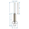 Fleischspritze 60 ml mit 2 Nadeln - 11 ['Hausmacherwurst', ' Räuchern', ' Hausmacherprodukte', ' Hausmacherpastete', ' Weißwurst', ' Wursträuchern', ' Wurst', ' Aufschnitt', ' Fleisch', ' lokale Spezialitäten', ' Abendessen']