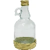 Gallone 0,5 l Flasche mit Geflecht, mit Schraubver - 9 