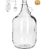 Glasballon 5 L mit Schraubverschluss, Stöpsel und horizontalem Röhrchen – Set von 4 Stück - 2 ['Glasballon', ' Glasballon für Wein', ' Glasballon 5 L', ' Ballon 5 L', ' Ballon', ' Flasche Glasballon 5 L', ' Ballon für Wein', ' Glasballon für Selbstgebrannten']