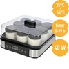 Joghurtbereiter mit Thermostat, 9 Gläser, 1,6 L - 8 ['Joghurtbereiter', ' Gerät für Joghurt', ' veganer Joghurt', ' wie man Joghurt macht', ' für hausgemachten Joghurt', ' Joghurtbereiter mit Thermostat', ' effizienter Joghurtbereiter', ' als Geschenk', ' gesunde Küche', ' bester Joghurtbereiter', ' hausgemachter Joghurt', ' Ausrüstung für die Joghurtherstellung', ' wie man einfach Joghurt macht', ' hausgemachter Kefir', ' gesunder Joghurt', ' Joghurt in Gläsern', ' empfohlen für Joghurt', ' als Geschenk']