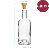 „Kabinett-Flasche“ 500 ml mit synthetischem Stopfen - 6 ['Flasche für Likör', ' Flaschen für Likör', ' Flasche für Alkohol', ' dekorative Flaschen für Alkohol', ' Glasflasche für Alkohol', ' Flaschen für selbstgebrannten Schnaps für die Hochzeitsfeier', ' Likörflasche', ' dekorative Flaschen', ' Flasche für Wodka', ' Flasche für Schnaps', ' Metflasche', ' Flasche für Met', ' Flasche mit Stopfen', ' Flaschen mit Stopfen', ' Flasche 500 ml', ' Flasche 0', '5 L', ' Flasche für Likör', ' Flasche als Geschenk', ' Flasche als Vase', ' Flasche Tadek']