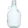 Korbflasche 5 l, Dame - mit Bügelve - 8 