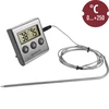 Lebensmittelthermometer mit Sonde (0°C bis 250°C) - 3 ['Thermometer mit Sonde', ' elektronisches Thermometer', ' Küchenthermometer', ' Lebensmittel-Thermometer', ' Thermometer fürs Braten', ' Thermometer fürs Kochen', ' für Fleisch', ' für Kuchen']