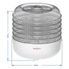 Lebensmitteltrockner 13,5 L - 5 Gitter, Weiß - 9 ['Dörrgeräte für Lebensmittel', ' Dörrgerät für Pilze', ' Dörrgerät für Obst', ' Dörren von Gemüse', ' Dörren von Fleisch', ' Dörrgerät für Gemüse', ' Dörren von Lebensmitteln', ' Dörren von Essen', ' Küchen-Dörrgerät']