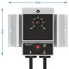 Leistungsregler für Heizelement - FalcON, bis 2 kW - 5 ['Leistungsregler für Heizelemente', ' Heizleistungssteuerung', ' zur Destillation', ' für Destillationsheizelemente', ' zur Steuerung von Heizelementen', ' Heizelementregelung', ' Heizelemente für Destillationsgeräte', ' Einstellung der Heizleistung bei der Destillation', ' Destillationszubehör', ' Destillation', ' Temperatur bei der Destillation', ' Destillationsausrüstung', ' Heizleistungsregulierung']