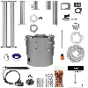 Modularer Destillator 30 L Freja- elektrisch - 3 ['Destillationsset', ' Edelstahl-Destilliergerät', ' elektrisches Destilliergerät', ' Destillationsapparat', ' Wasserdestilliergerät', ' destilliertes Wasser', ' prismatische Quelle', ' Browin-Destilliergerät', ' Alkohol-Destilliergeräte', ' Rückfluss']