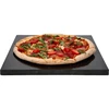 Pizzastein aus Granit, rechteckig, 37 x 35 cm - 5 ['zum Pizzabacken', ' Granitpizzastein', ' Granitstein', ' Pizzastein aus Granit', ' Pizzastein', ' Backstein', ' Grillstein', ' italienische Pizza', ' selbstgemachte Pizza', ' beste Pizza', ' Pizza wie aus dem Ofen', ' zum Brotbacken', ' zum Verschenken', ' rechteckiger Backstein', ' rechteckiger Pizzastein', ' Servierstein', ' Brötchen backen']