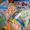 Set zur Vakuumverpackung - manuell - 9 ['Vakuumverpacken von Lebensmitteln', ' Pumpe für das Vakuumverpacken', ' Tasche für das Vakuumverpacken', ' Vakuumtasche', ' vakuumverschlossene Tasche']