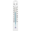 Universal-Thermometer, Weiß (-30°C bis +50°C) 17cm  - 1 ['Thermometer', ' Universalthermometer', ' Kunststoffthermometer', ' Thermometer mit lesbarer Skala', ' Thermometer mit doppelter Skala', ' Thermometer für Räume mit hoher Luftfeuchtigkeit']