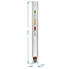 Vinometer (Saccharimeter) im Plastikreagenzglas - 3 ['Vinometer', ' Saccharimeter', ' Instrument zur Messung der Zuckerkonzentration', ' Messung in Grad Balling', ' für Wein', ' für Bier', ' Aräometer']