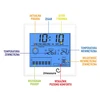 Wetterstation – Elektronisches, Beleuchtet, Sonde, weiß - 5 ['Wetterstation mit Sonde', ' Thermometer-Hygrometer', ' Multifunktions-Wetterstation', ' zur Temperaturmessung', ' mit Uhr', ' beleuchtetes Display', ' Mini-Max-Speicher', ' Luftfeuchtigkeitsmessung', ' Browin']