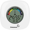 Wetterstation – Elektronisches, Kabellose, weiß - 2 ['Wetterstation', ' Haus-Wetterstation', ' Temperatur', ' Umgebungstemperatur', ' Temperaturüberwachung', ' Elektrothermometer', ' Innenthermometer', ' Feuchtigkeitsmesser', ' Thermometer mit Hygrometer', ' Thermometer mit Feuchtigkeitsmesser', ' Luftfeuchtigkeitsmesser']