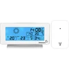 Wetterstation RCC, DCF – Elektronisches, Kabellose, Beleuchtet, Sensor, weiß - 6 