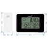 Wetterstation RCC – Elektronisches, Kabellose, Beleuchtet, Sensor, schwarz - 12 ['Wetterstation', ' Haus-Wetterstation', ' Temperatur', ' Umgebungstemperatur', ' Temperaturüberwachung', ' Elektrothermometer', ' Thermometer mit Sensor', ' Innenthermometer', ' Außenthermometer', ' Thermometer für Außen', '']