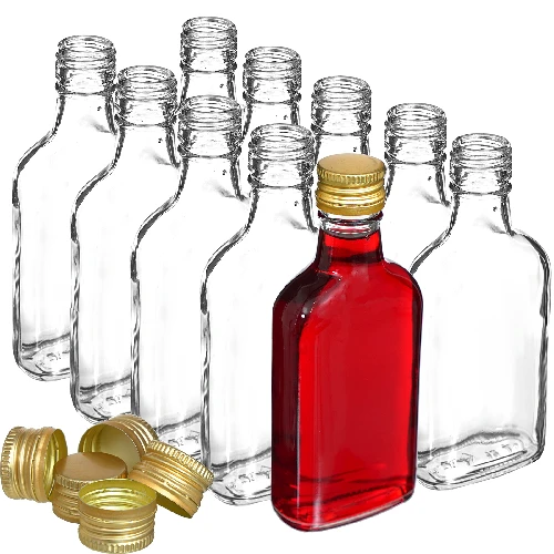 200 ml Flasche für Likör mit Kappe - 10 Stück. - 2 ['Flaschen', ' Tinkturen', ' Tinkturflaschen', ' selbstgemachter Likör', ' selbstgemachter Likör', ' selbstgemachter Likör', ' Tinkturflasche mit Schraubverschluss', ' Flasche mit Schraubverschluss', ' Flasche mit Schraubverschluss']