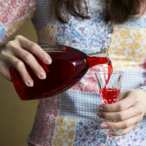 Bankett-Flasche 500 ml, mit Korken - 8 ['Flasche', ' Flaschen', ' Likörflasche', ' Schnapsflasche', ' Alkoholflasche', ' Glasflasche mit Korken', ' 500 ml Flasche mit Korken', ' Flaschen mit Korken', ' Set für Hochzeit', ' Flasche für Bankett']