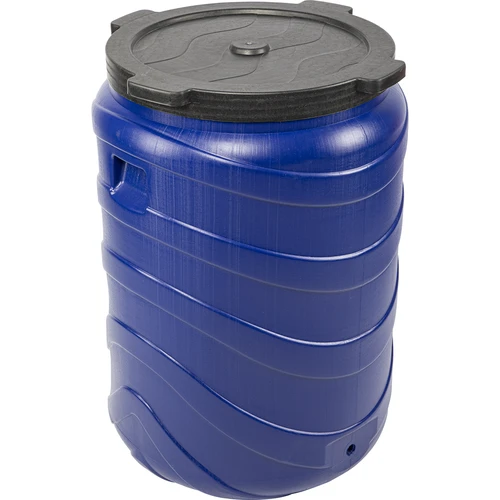 Barrel von Silage - 240 L blau  - 1 ['große Einlegefässer', ' Gurkenfass', ' Kohlfass', ' Gurkeneinlegefass', ' Kohleinlegefass', ' Regentonne', ' großes verschlossenes Fass', ' Lebensmittelfass', ' Fass mit Schraubverschluss', ' großes Kunststofffass', ' gutes Fass', ' blaues Fass']