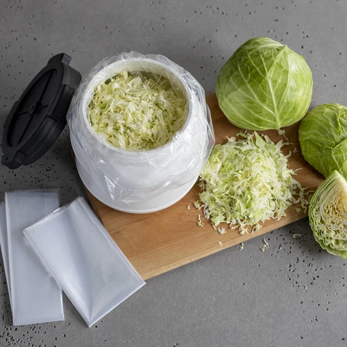 Beutel für Sauerkraut und Einlegegurken 40x45cm - - 4 ['Einlegebeutel für die Milchsäuregärung', ' Beutel für die Milchsäuregärung von Kraut', ' Beutel für Kraut', ' Beutel für die Milchsäuregärung von Gurken', ' Beutel für Gurken', ' Beutel für milchsaures Gemüse', ' Milchsäuregärung von Kraut', ' Milchsäuregärung von Gurken', ' Einlegebeutel fürs Gärfass']