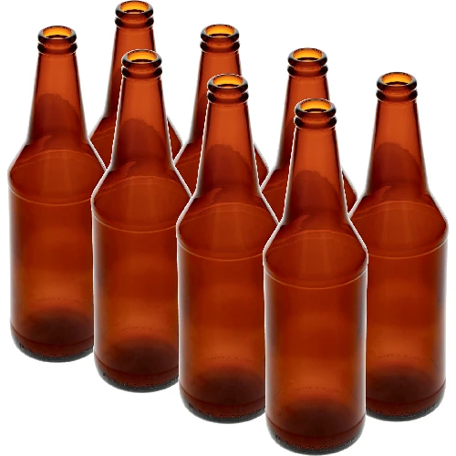 Bierflasche 0,5 L - Achterpack  - 1 ['Bierflaschen', ' Flaschen für Kronkorken', ' Flaschen für Cidre', ' Flaschen für Bier', ' Flaschen 0', '5 L', ' Flaschen 500 ml']