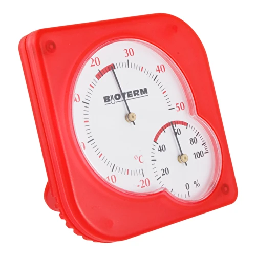 Bimetall-Thermometer mit Hygrometer (-20°C bis +50°C) mix  - 1 ['Innenthermometer', ' Raumthermometer', ' Heimthermometer', ' Thermometer', ' Thermometer mit lesbarer Skala', ' Thermometer mit Hygrometer', ' Bimetall-Thermometer', ' Bimetall-Thermometer mit Hygrometer']