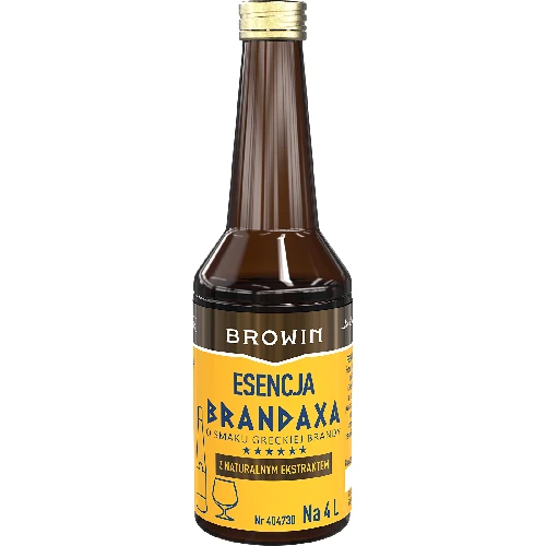 Brandaxa-Essenz mit dem Geschmack von griechischem Brandy, 40 ml  - 1 ['Essenz für Alkohol', ' Essenz für selbstgebrannten Schnaps', ' Metaxa', ' Browin-Essenz', ' Aroma für Alkohol', ' Essenzen', ' griechischer Brandy', ' Essenz für Brandy']