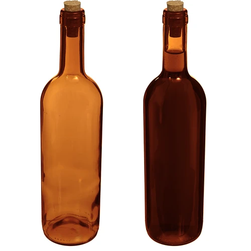 Braune Weinflasche 0,75 L - Achterpack - 5 ['750 ml-Flasche', ' Weinflasche', ' Flasche für Wein', ' Weinflaschen', ' Glasflasche', ' Flasche mit Korken', ' Flaschen 0', '7', ' braune Flaschen für Wein']