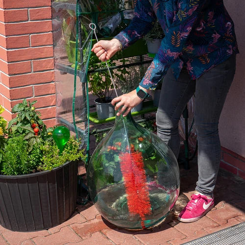 Bürste zum Waschen der Weinballons - groß - 3 ['Bürste für das Waschen von Ballons', ' Bürste für das Reinigen von Ballons', ' Bürste für das Reinigen von Weinballons', ' Waschen von Ballons', ' Reinigen von Ballons', ' Desinfektion von Ballons']