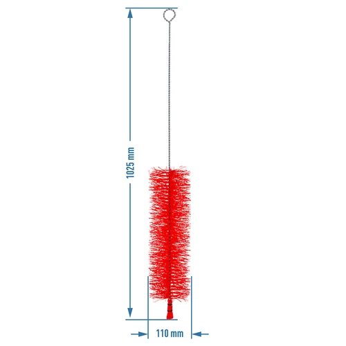 Bürste zum Waschen der Weinballons - groß - 2 ['Bürste für das Waschen von Ballons', ' Bürste für das Reinigen von Ballons', ' Bürste für das Reinigen von Weinballons', ' Waschen von Ballons', ' Reinigen von Ballons', ' Desinfektion von Ballons']