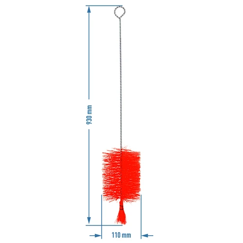 Bürste zum Waschen der Weinballons - klein - 2 ['Bürste für das Waschen von Ballons', ' Bürste für das Reinigen von Ballons', ' Bürste für das Reinigen von Weinballons', ' Waschen von Ballons', ' Reinigen von Ballons', ' Desinfektion von Ballons']