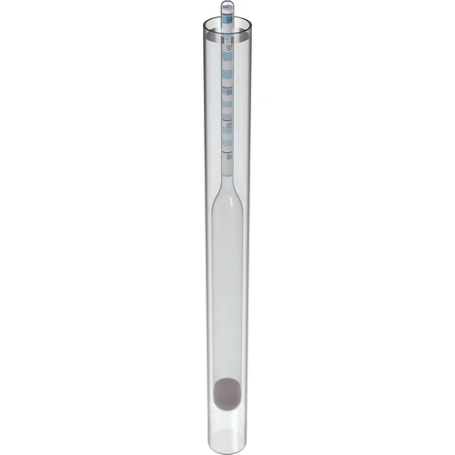 Das Alkoholmeter - 2 ['Alkoholmesser', ' Aräometer zum Messen von Alkohol', ' Alkoholindikator', ' für Destillate', ' für Wodka']