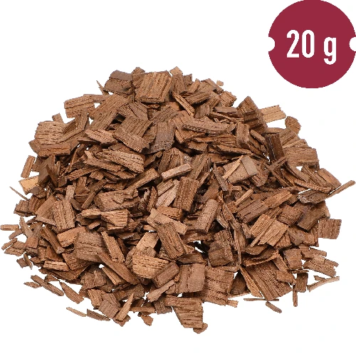 Eichenspäne stark geröstet - vanille, 20 g - 5 ['Eichenspäne', ' Eichenspäne stark geröstet', ' Eichenspäne Vanille', ' für Alkohol', ' Zusätze zu Alkohol', ' Geschmackszusätze']