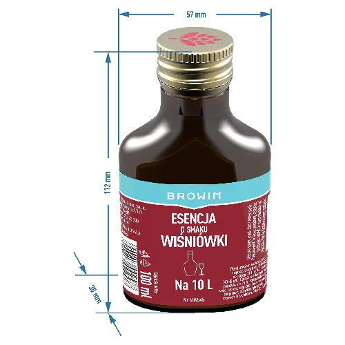 Essenz mit dem Geschmack von Kirschlikör für 10 L, 100 ml - 5 ['Essenz des Geschmacks', ' Kirschessenz', ' Kirschgeist', ' Essenz', ' Alkoholmörser', ' Aromen für Alkohol', ' Essenzen für Mondschein', ' Mondscheinmörser', ' Aromen', ' Aroma', ' 250 ml Mörser', ' 250 ml Essenz', ' Kirscharoma', ' Kirschmörser']