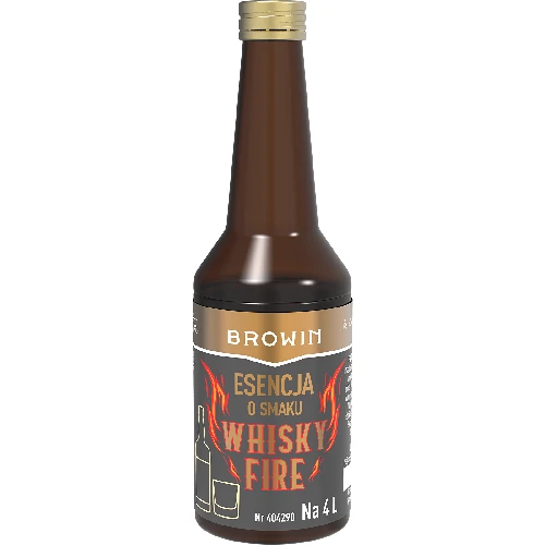 Essenz mit dem Geschmack von Whisky Fire für 4 L, 40ml  - 1 ['Essenz für Schnaps', ' Essenzen für Alkohol', ' Essenz für selbstgebrannten Schnaps', ' hausgemachter Whisky Fire', ' Essenz für Alkohol', ' Aroma für Alkohol', ' Zimtaroma']