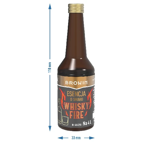 Essenz mit dem Geschmack von Whisky Fire für 4 L, 40ml - 7 ['Essenz für Schnaps', ' Essenzen für Alkohol', ' Essenz für selbstgebrannten Schnaps', ' hausgemachter Whisky Fire', ' Essenz für Alkohol', ' Aroma für Alkohol', ' Zimtaroma']