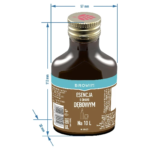 Essenz mit Eichengeschmack für 10 L, 100 ml - 5 ['Alkohol-Mörser', ' Aroma', ' Alkohol-Essenz', ' selbstgemachter Schnaps', ' ', ' Aroma-Mörser', ' Aroma-Essenz', ' Alkohol-Mörser', ' Eichenschnaps', ' Eichenmörser', ' 250 ml Mörser', ' 250 ml Essenz', ' Eichenschnaps', ' Mondschein-Essenzen', ' Eiche.']