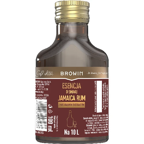 Essenz mit Jamaica Rum-Geschmack für 10 L, 100 ml  - 1 ['Rum-Gewürz', ' dunkler Rum Essenz', ' dunkles Rum Aroma', ' Schnaps-Essenz', ' Browin-Essenz', ' natürliches Aroma', ' natürlicher Eichenextrakt', ' 250 ml Essenz', ' Gold Essenz', ' Essenzen für Wodka']