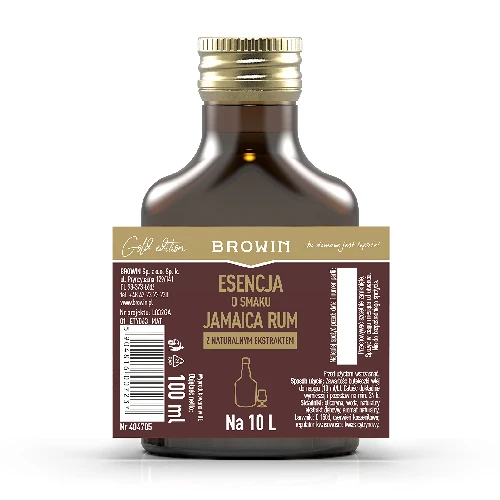 Essenz mit Jamaica Rum-Geschmack für 10 L, 100 ml - 4 ['Rum-Gewürz', ' dunkler Rum Essenz', ' dunkles Rum Aroma', ' Schnaps-Essenz', ' Browin-Essenz', ' natürliches Aroma', ' natürlicher Eichenextrakt', ' 250 ml Essenz', ' Gold Essenz', ' Essenzen für Wodka']