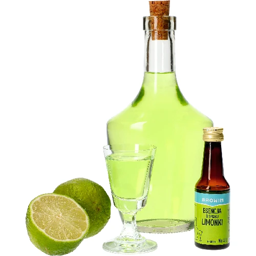 Essenz mit Limettengeschmack 40 ml - 4 ['Geschmacksessenz', ' Limettenessenz', ' Essenz', ' Likörwürze', ' Liköraromen', ' Mondscheinessenzen', ' Mondscheinwürze', ' Aromen', ' Würze', ' Limettenwürze', ' Limettenessenz']