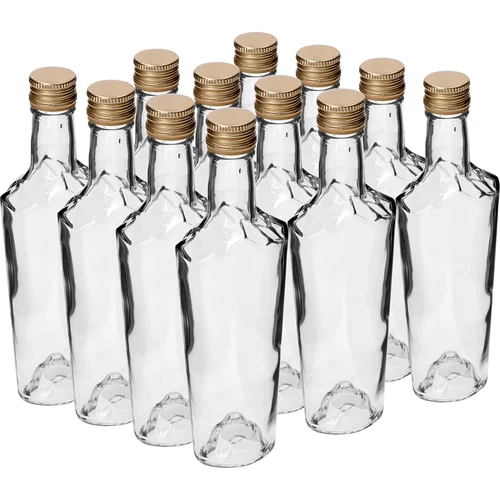 Everest Flasche 250 ml mit Verschluss, 12 Stk.  - 1 ['Tinkturflasche', ' Tinkturflaschen', ' Alkoholflasche', ' dekorative Flaschen für Alkohol', ' Glasflasche für Alkohol', ' Mondscheinflaschen für eine Hochzeit', ' Tinkturflasche', ' dekorative Flaschen', ' Wodkaflasche', ' Wodkaflasche']