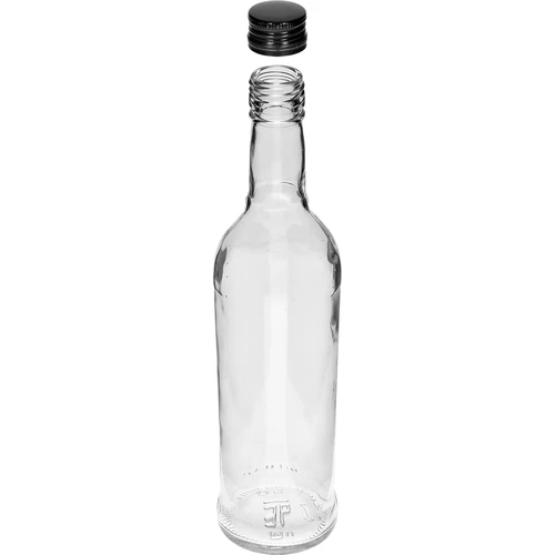 Flasche 500 ml Schlank, mit schwarzem Schraubverschluss, für Schnaps, 6 St. - 4 ['Flaschen mit Schraubverschlüssen', ' Flasche mit Schraubverschluss', ' Schnapsflasche', ' Schnapsflaschen', ' Saftflasche', ' Saftflaschen', ' Likörflasche', ' Likörflaschen', ' Alkoholflaschen', ' Alkoholflasche', ' schwarze Schraubverschlüsse', ' weiße Flasche', ' Schraubflasche', ' Schraubflaschen', ' Flaschen mit einer schlanken Form']