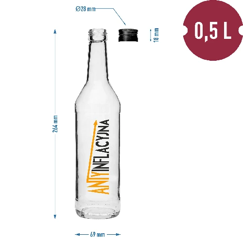 Flasche 500ml mit Schraubverschluss, Aufdruck Antiinflationsflasche 4 St - 7 ['Quittenlikör', ' Zitronenlikör', ' Kirschlikör', ' Flasche für Quittenlikör', ' Flasche für Liköre', ' Likörflasche', ' Likörflaschen', ' Flasche mit Schraubverschluss', ' Flaschen mit Aufdruck', ' Glas mit Aufdruck', ' Glasflaschen', ' Glasflaschen mit Schraubverschlüssen', ' Geschenkidee', ' Glasflaschen mit lustigem Aufdruck', ' Flaschen für Hochzeit']