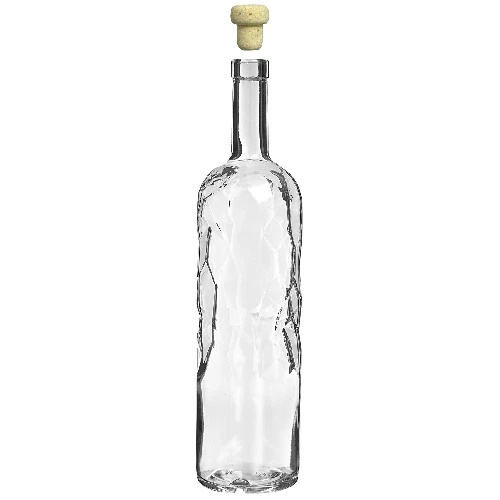 Flasche Eisland 1 L mit Korken, 4 St. - 4 ['Glasflasche', ' Alkoholflasche', ' Dekoflasche', ' 1L Flasche', ' Weinflasche', ' Weinflasche', ' Tinkturflasche', ' Saftflasche', ' Geschenk']