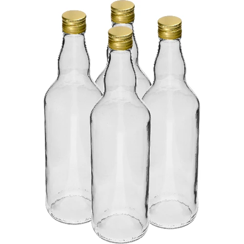 Flasche „Monopol” 700 ml - 4 St.  - 1 ['klassische Flaschen', ' klassische Flasche', ' Flasche mit Schraubverschluss', ' Flaschen mit Schraubverschlüssen', ' Flaschen 700 ml', ' Flasche 700 ml', ' Alkoholflaschen', ' Flaschen für Säfte', ' verschraubbare Flaschen', ' Flaschen mit Schraubverschluss']