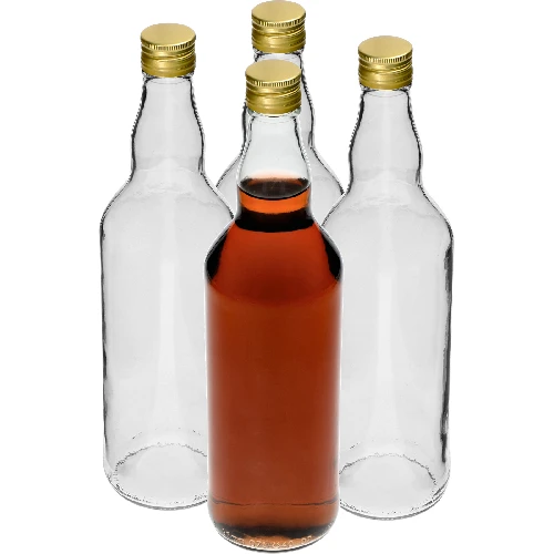 Flasche „Monopol” 700 ml - 4 St. - 2 ['klassische Flaschen', ' klassische Flasche', ' Flasche mit Schraubverschluss', ' Flaschen mit Schraubverschlüssen', ' Flaschen 700 ml', ' Flasche 700 ml', ' Alkoholflaschen', ' Flaschen für Säfte', ' verschraubbare Flaschen', ' Flaschen mit Schraubverschluss']