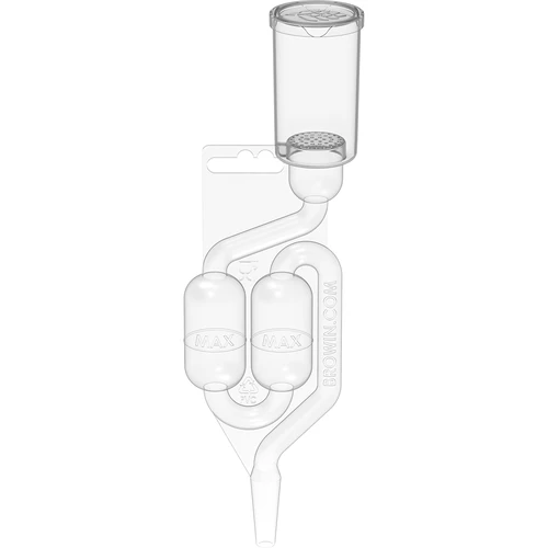 Gärgeruchsabsorber mit Maxi-Röhrchen und Kohle - 3 ['Geruchsabsorber', ' Gärröhrchen', ' Gärung', ' Beseitigung von Gerüchen', ' frische Luft', ' Gärzubehör', ' Kohlefilter', ' Kokos-Aktivkohle', ' großes Gärröhrchen', ' nichtsplitterndes Röhrchen']